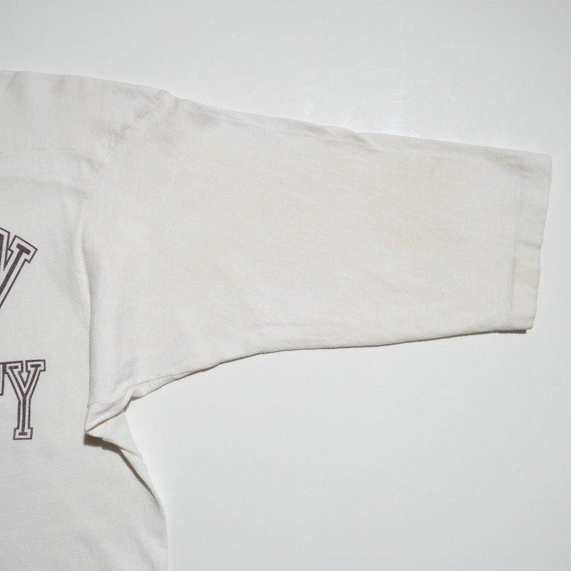 1970's CHAMPION FOOTBALL T-SHIRT (BROWN UNIVERSITY 38)
