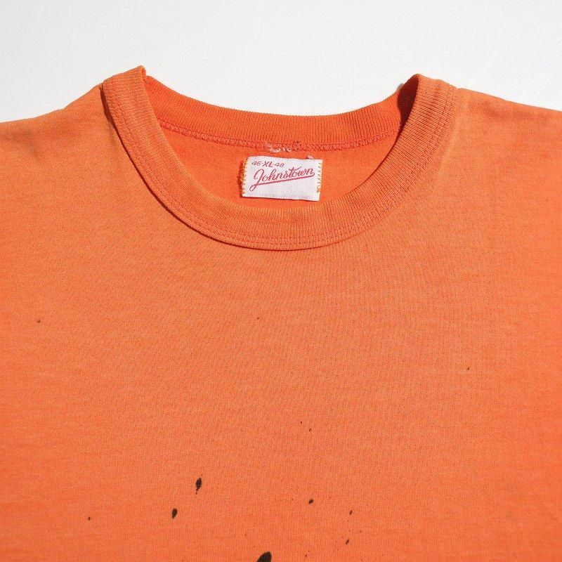 1970's JOHNSTOWN ORAGE SUNFADE T-SHIRT