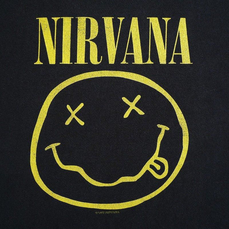 2000's NIRVANA SMILE T-SHIRT (GILDAN) - Cocky Crew Store 2000's NIRVANA SMILE T-SHIRT (GILDAN) - Cocky Crew Store