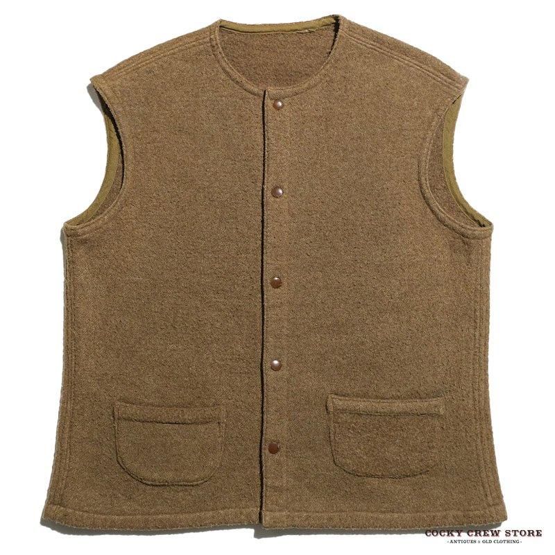 1910's WW1 U.S. WOOL FLEECE VEST