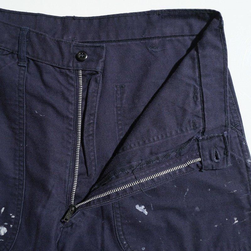 1970's U.S.NAVY DARK BLUE UTILITY TROUSERS