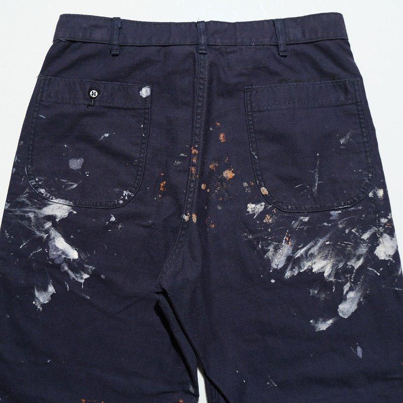 1970's U.S.NAVY DARK BLUE UTILITY TROUSERS
