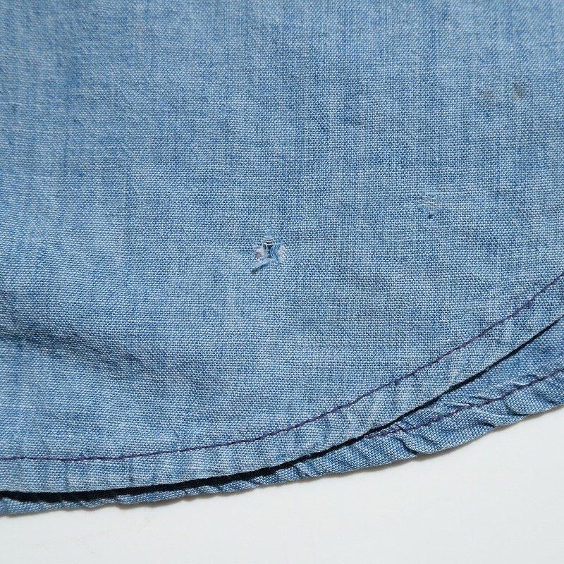 1960's WRANGLER CHAMBRAY WESTERN SHIRT