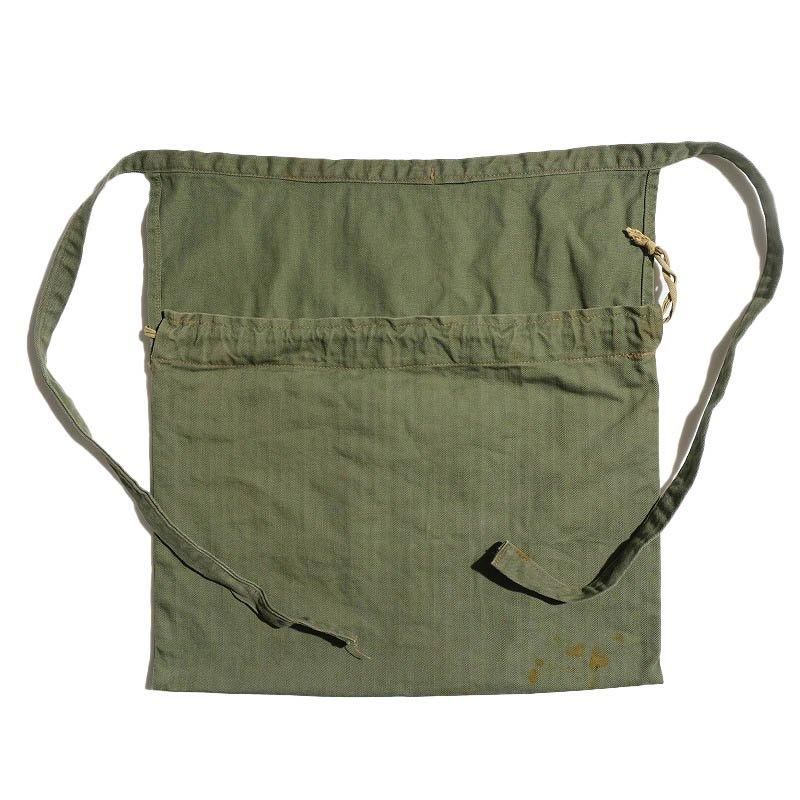 1940's AMERICAN RED CROSS HBT APRON BAG