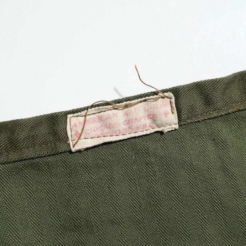 1940's AMERICAN RED CROSS HBT APRON BAG