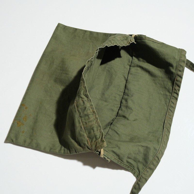 1940's AMERICAN RED CROSS HBT APRON BAG