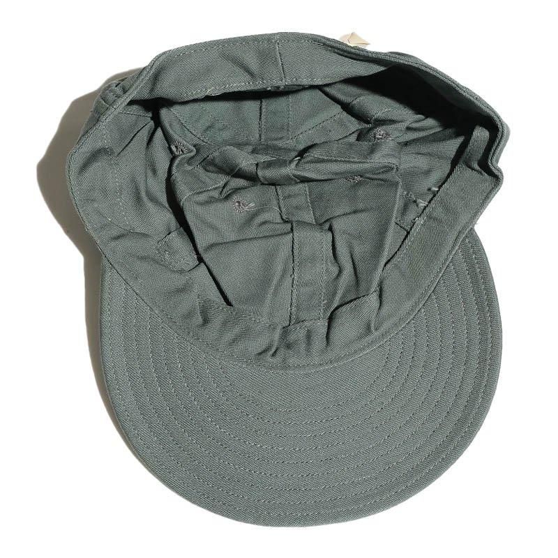 1960's USAF SAGE GREEN COTTON SATEEN UTILITY CAP