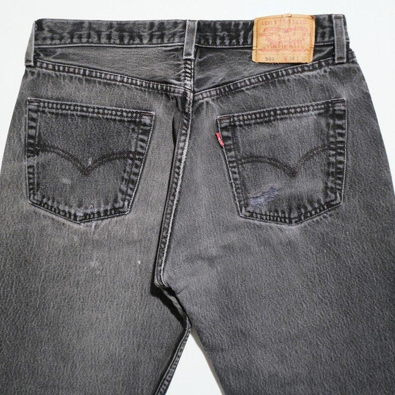 1990's LEVI'S 501 BLACK JEANS