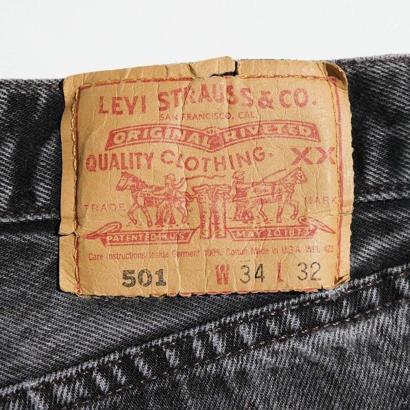 1990's LEVI'S 501 BLACK JEANS