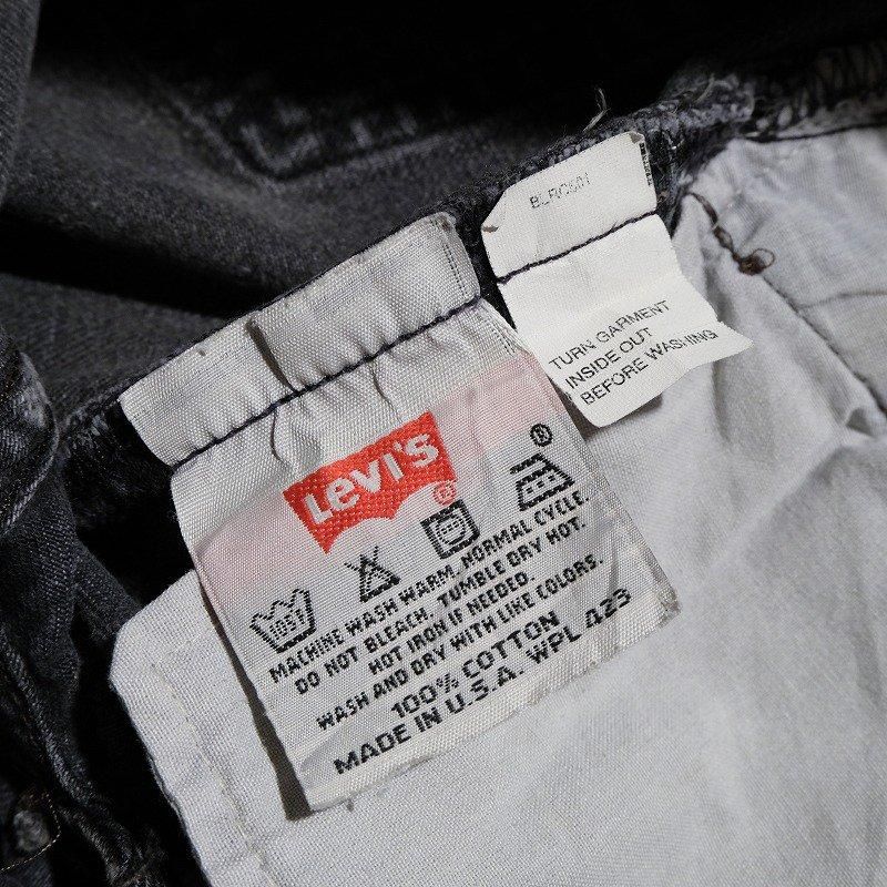 1990's LEVI'S 501 BLACK JEANS
