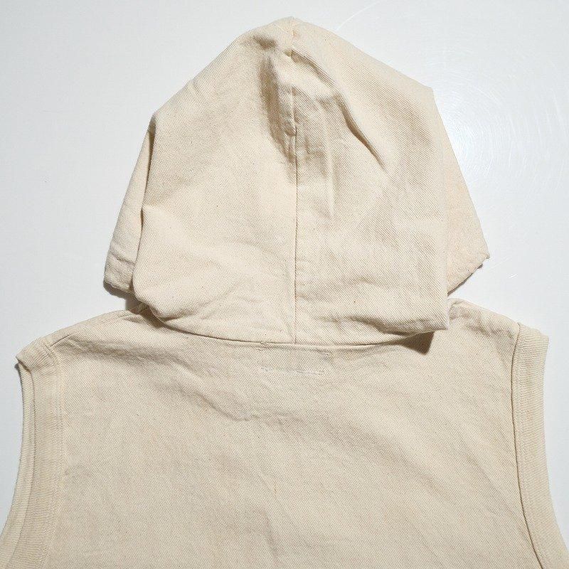 1990's SLEEVELESS HOODIE TOPS