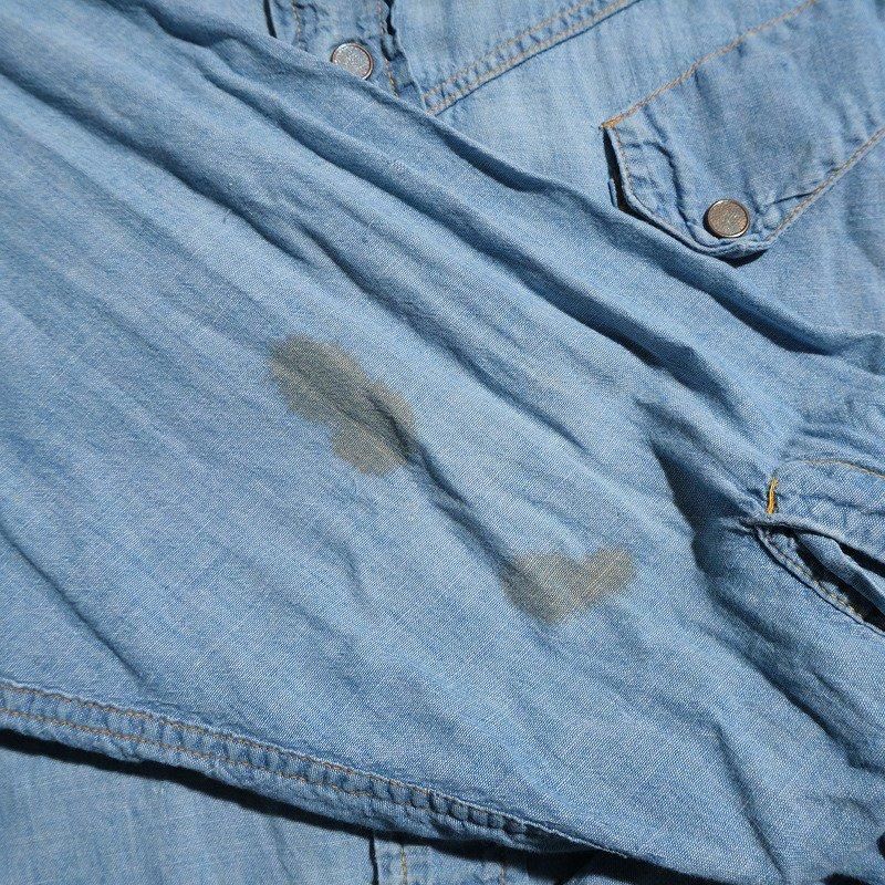 1950's ROEBUCKS CHAMBRAY WESTERN SHIRT