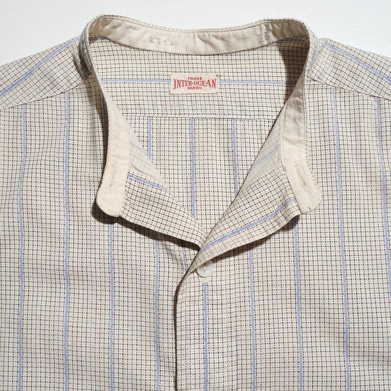 1910's INTER-OCEAN PULLOVER DRESS SHIRT