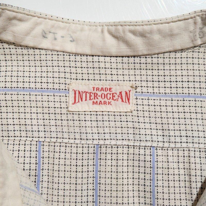 1910's INTER-OCEAN PULLOVER DRESS SHIRT