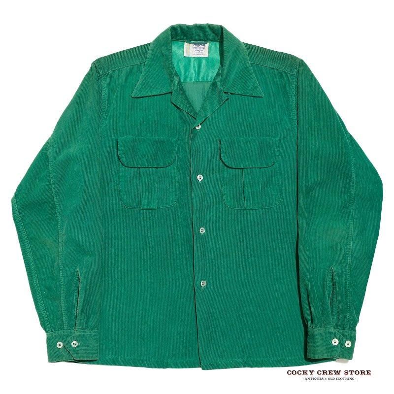 1950's PILGRIM CORDUROY BOX SHIRT