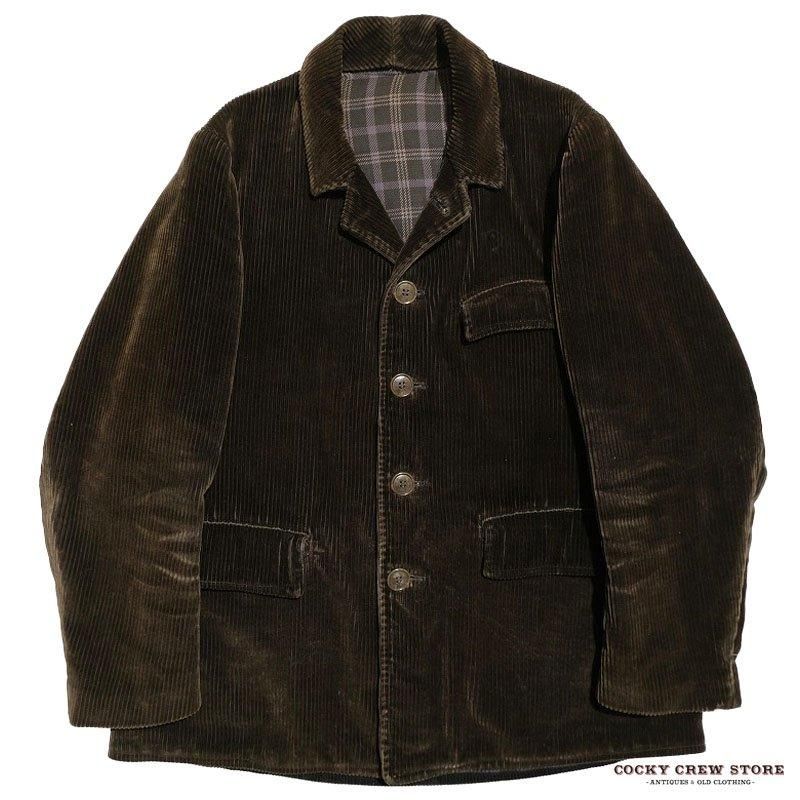 1930's1940's FRENCH CORDUROY JACKET