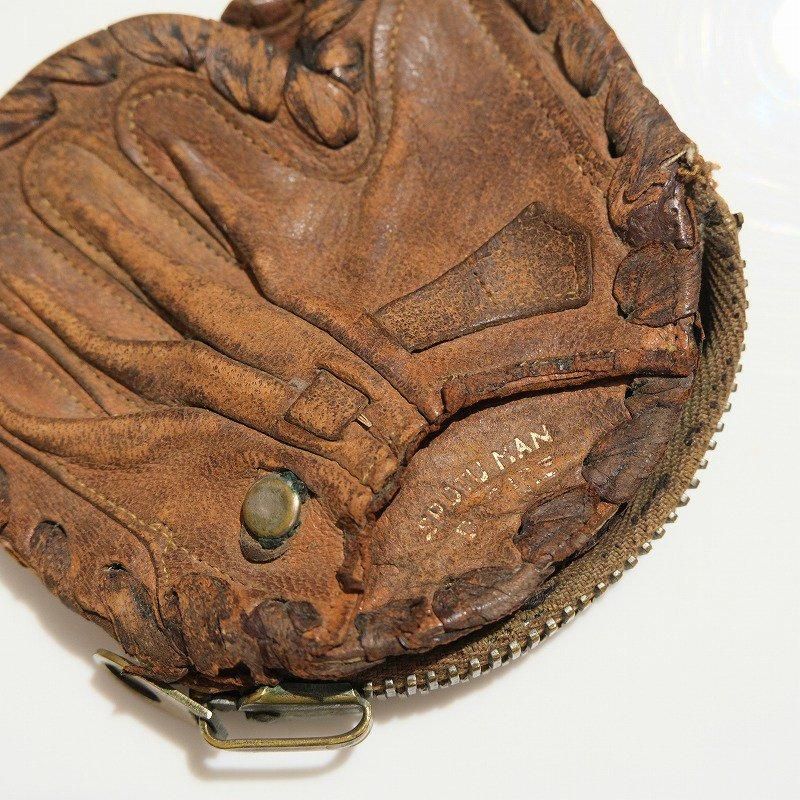 1930's LEATHER GLOVE PURSE
