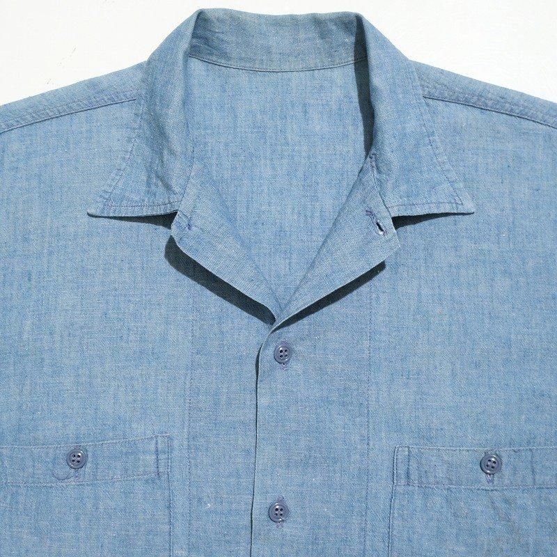 1960's U.S.NAVY CHAMBRAY SHIRT