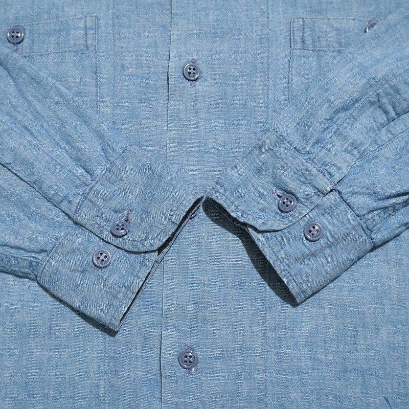 1960's U.S.NAVY CHAMBRAY SHIRT