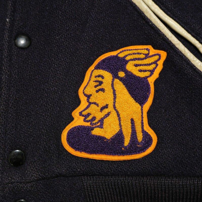 1960's LASLEY KNITTING CO. VARSITY JACKET