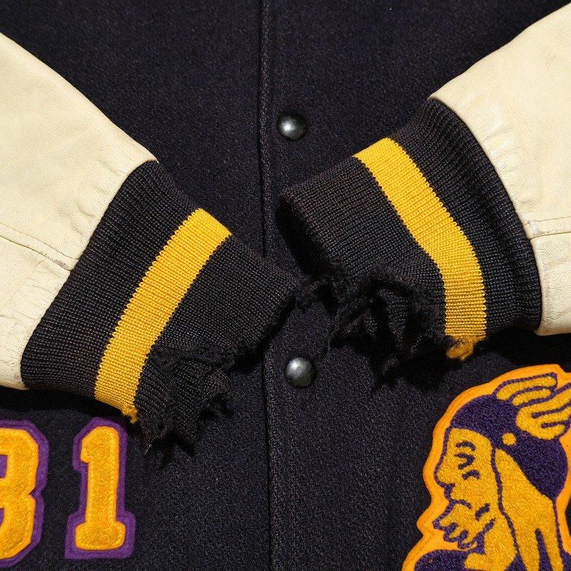1960's LASLEY KNITTING CO. VARSITY JACKET