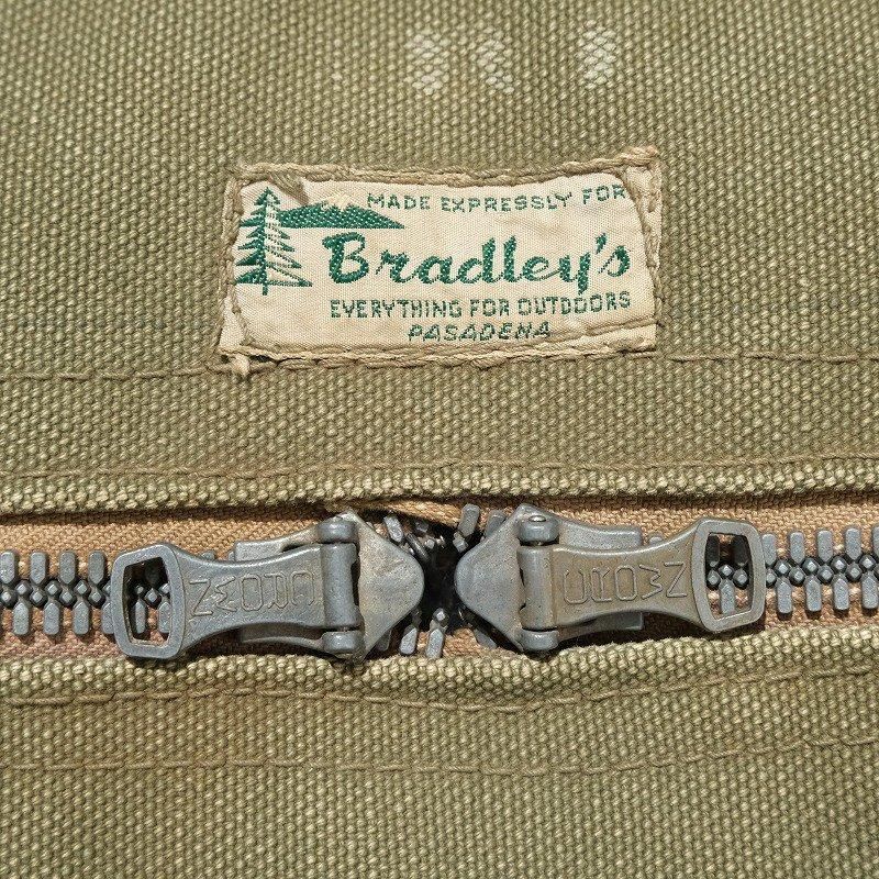 1950's BRADLEY'S CANVAS DRAM BAG