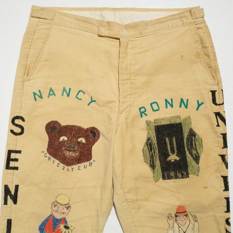 1960's CLASS OF 1962 SENIORS UNIVERSITY HIGH MEMORIAL PANTS