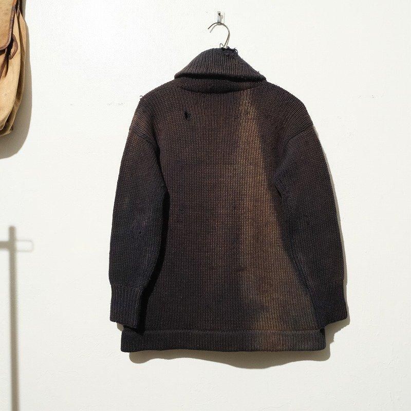 1920's SUNFADE SHAWL COLLAR CARDIGAN