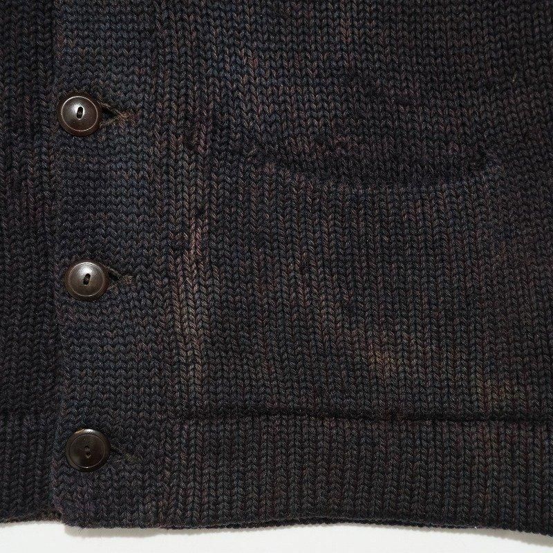 1920's SUNFADE SHAWL COLLAR CARDIGAN