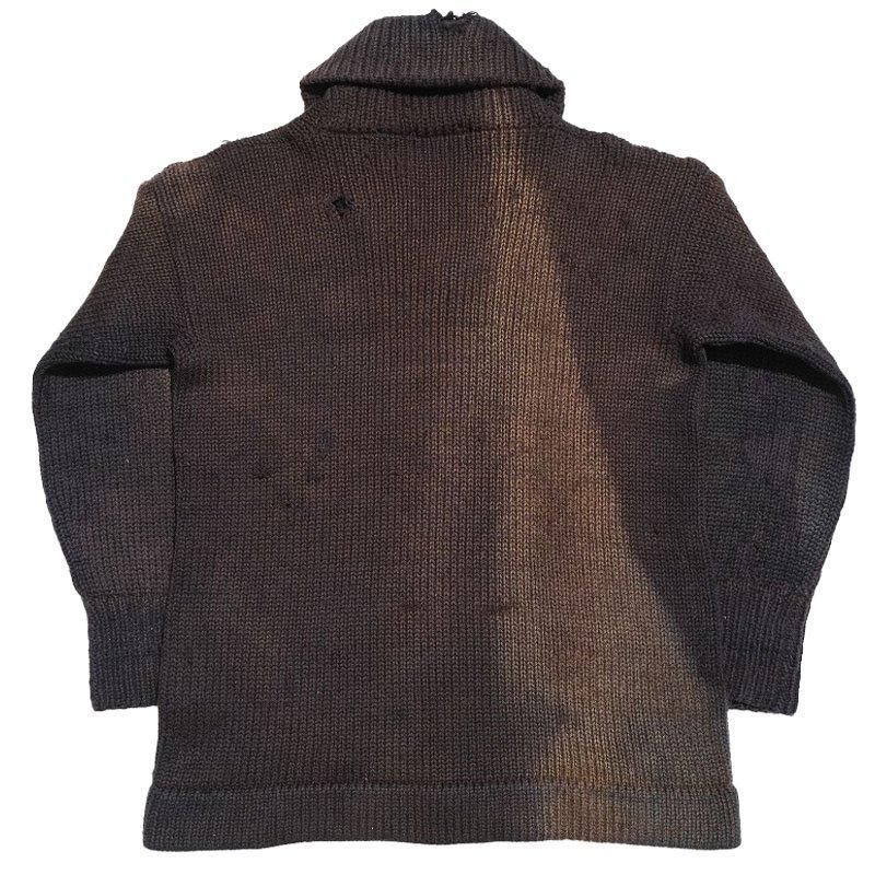 1920's SUNFADE SHAWL COLLAR CARDIGAN
