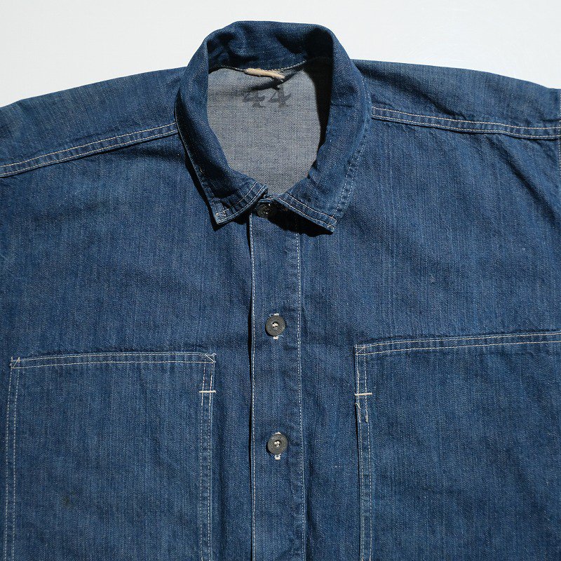 1930's U.S.ARMY M-35 DENIM PULLOVER JACKET