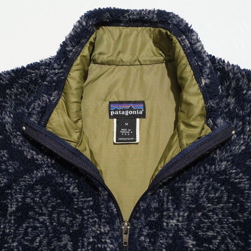 1990's PATAGONIA FLEECE PILLOVER(KIMONO PATTERN)