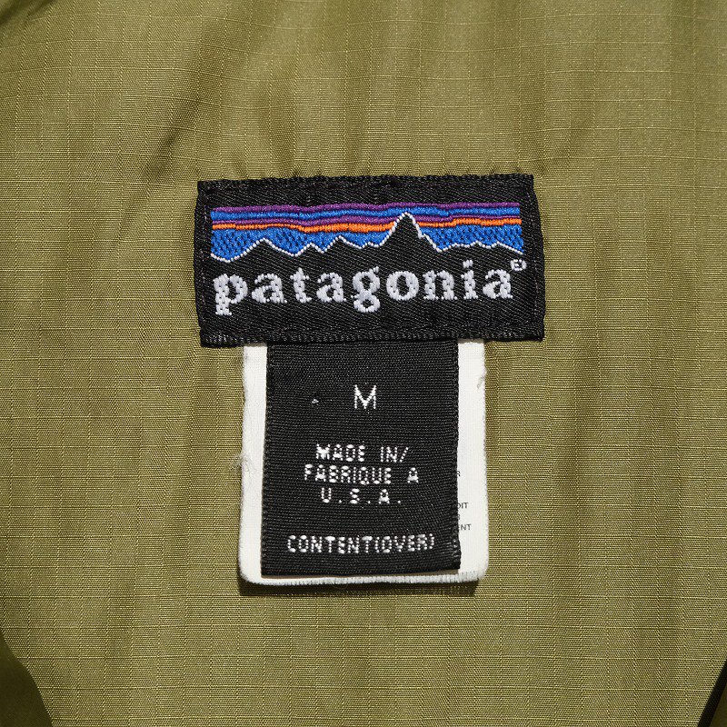 1990's PATAGONIA FLEECE PILLOVER(KIMONO PATTERN)