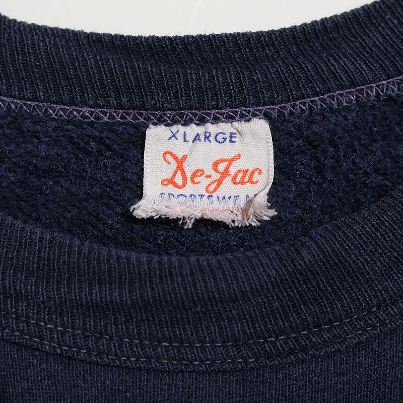 1960's DE-JAC SPORTSWEAR SWEAT SHIRT