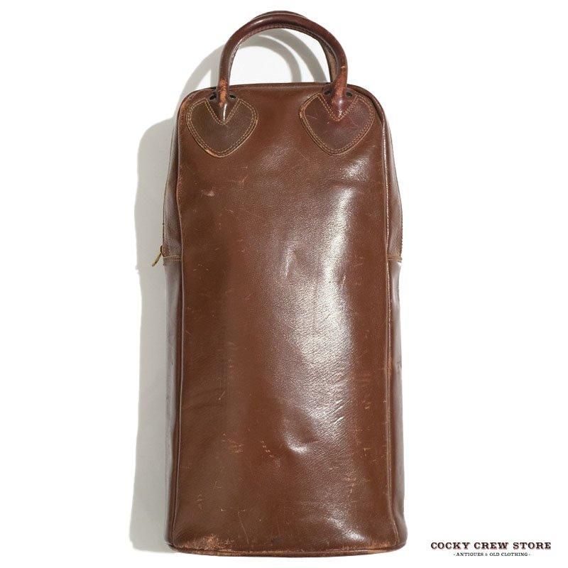 1950's L.L.BEAN LEATHER BOTTLE BAG