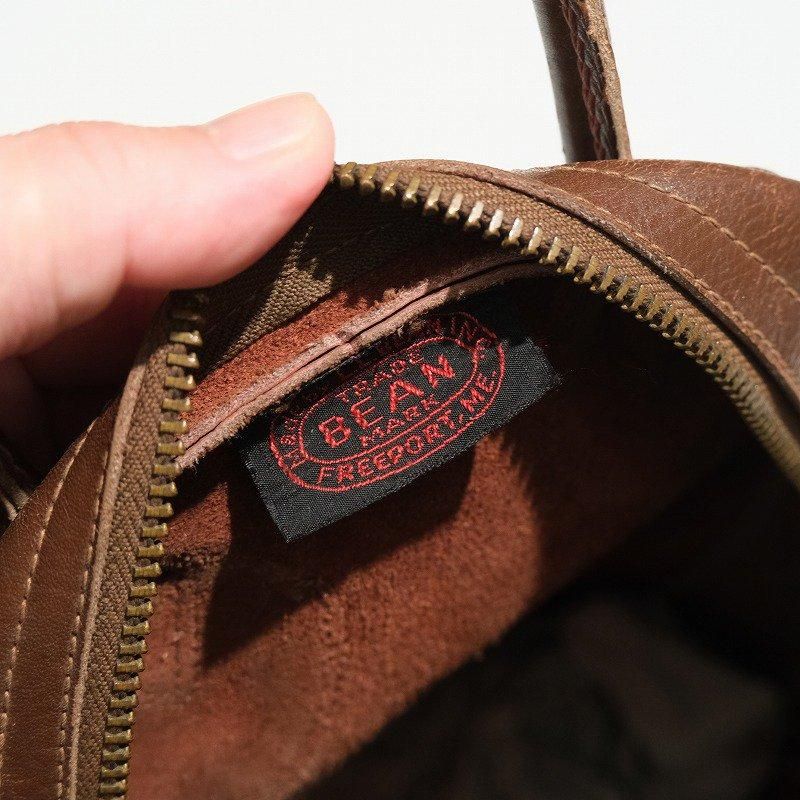 1950's L.L.BEAN LEATHER BOTTLE BAG