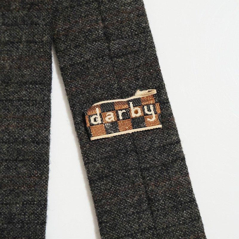 1960's DARBY TWEED NECKTIE