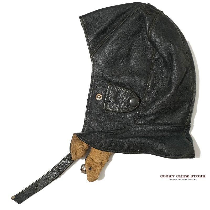 1940's LEATHER AVIATOR CAP