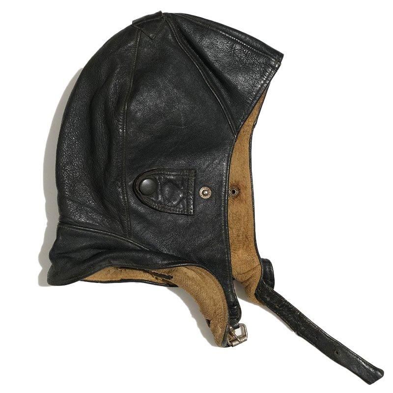 1940's LEATHER AVIATOR CAP