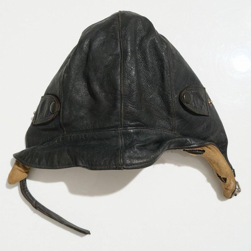 1940's LEATHER AVIATOR CAP