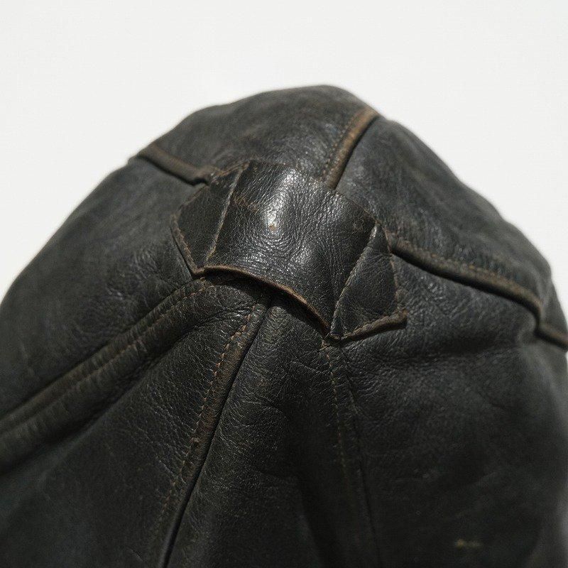 1940's LEATHER AVIATOR CAP
