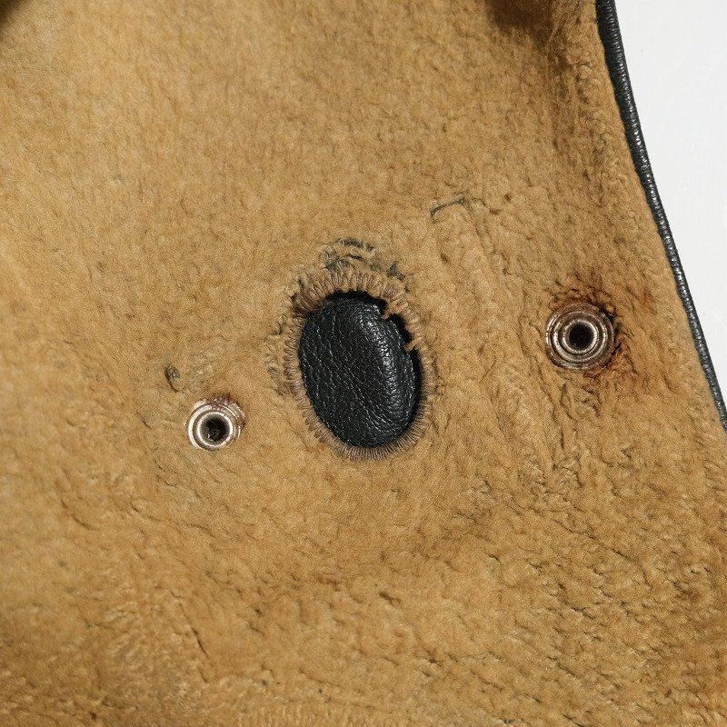 1940's LEATHER AVIATOR CAP