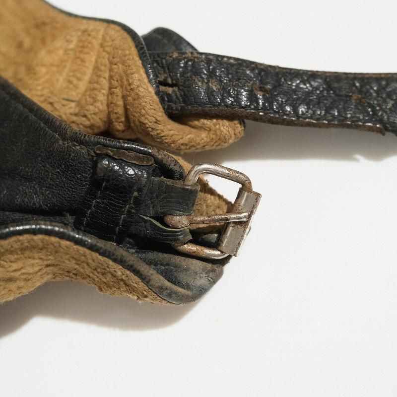 1940's LEATHER AVIATOR CAP