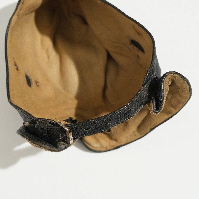 1940's LEATHER AVIATOR CAP