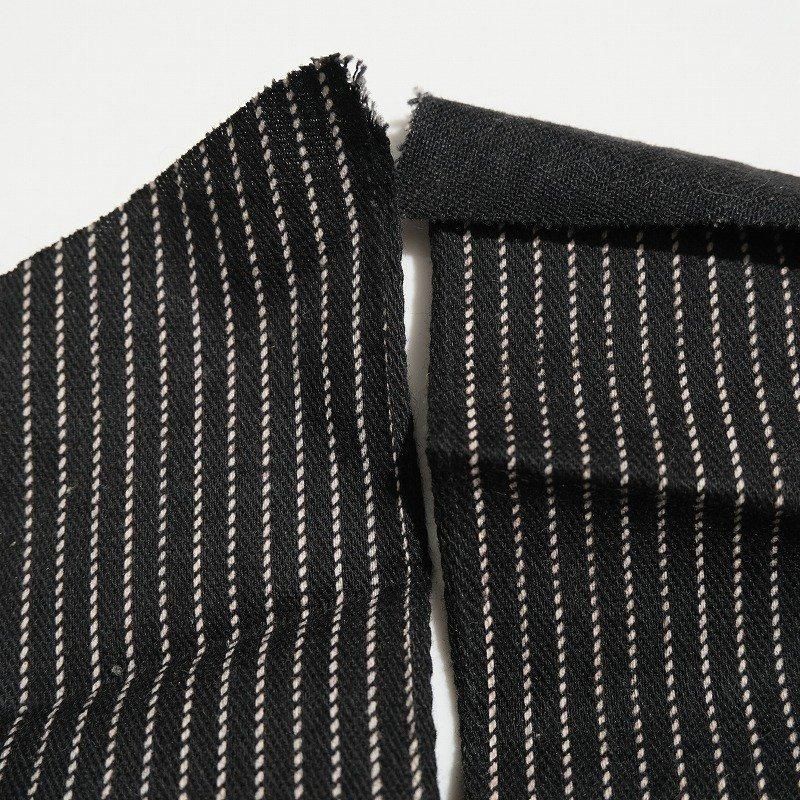 1920's BLACK ROPE STRIPE FABRIC