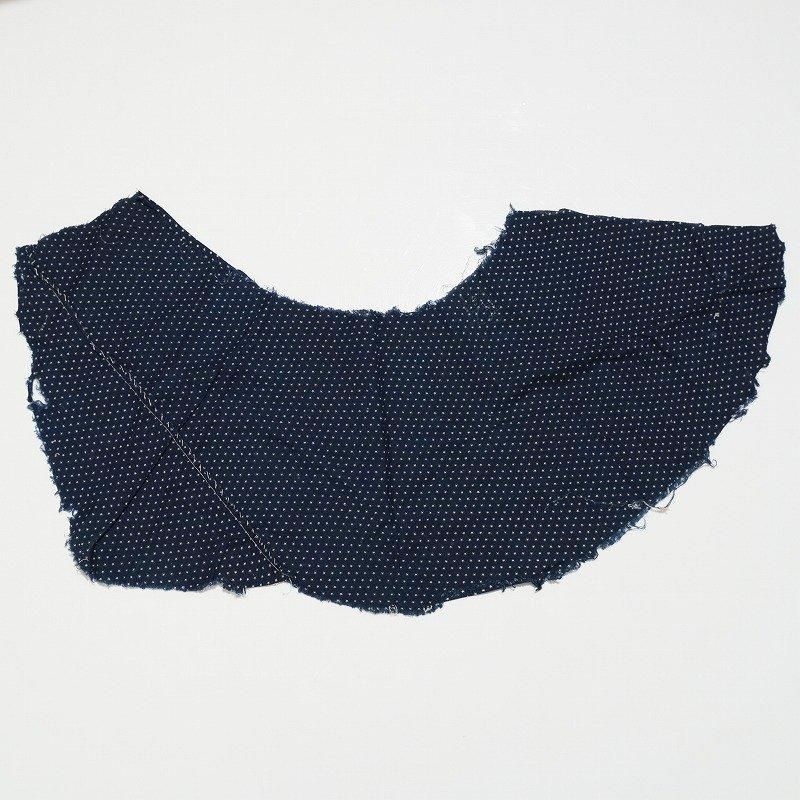 1910's ANTIQUE INDIGO STAR DOT FABRIC