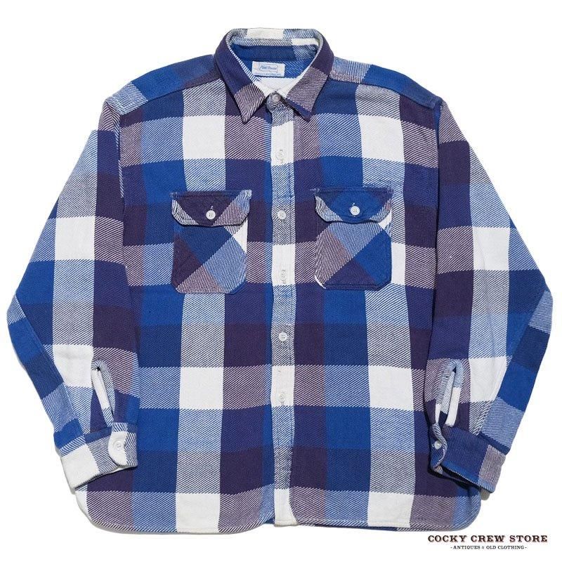 1950's POWR HOUSE HEAVY FLANNEL SHIRT