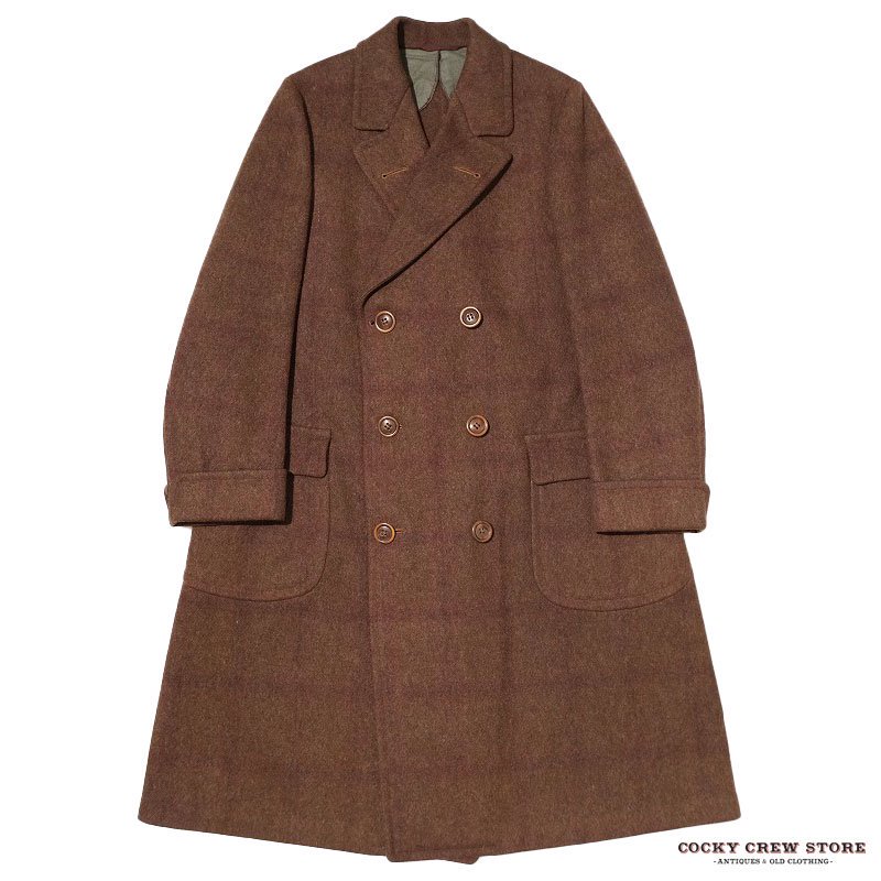 1910's E.R. SMITH & CO. DOUBLE BREASTED COAT