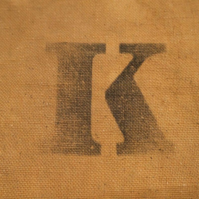 1920's K C CANVAS BAG