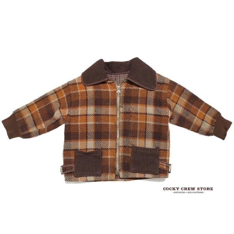 1930's LOCKFAST ZIPPER KID'S SPORTS JACKET